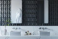 Ludo White BR 12x24 Ceramic Wall Tile