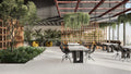 XL Slabs Kronos Concrete MT 63x63 Rectified Polished Porcelain Tile