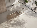 XL Slabs Kronos Concrete MT 63x63 Rectified Polished Porcelain Tile