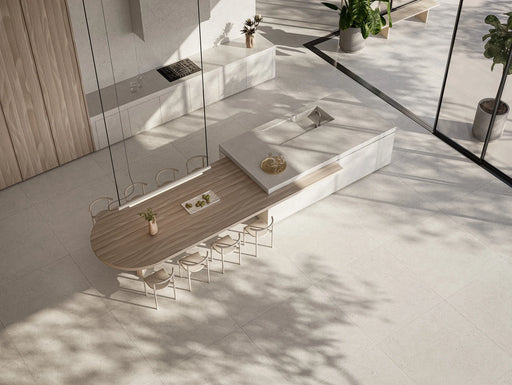 XL Slabs Kronos Concrete MT 63x63 Rectified Polished Porcelain Tile