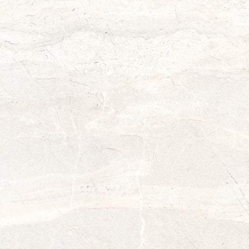 Weston White 13x13 Glazed Ceramic Floor Tile