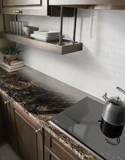 Whisper White 2x6 Beveled Glossy Ceramic Subway Tile