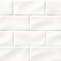 Whisper White 3x6 Glossy Ceramic Subway Tile