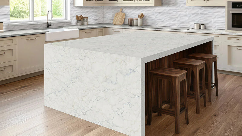 Whisper White 4x12 Glazed Handcrafted Ceramic Tile