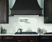 Whisper White Arabesque Pattern Glossy Ceramic Mosaic Tile