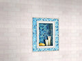 Whisper White Quarter Round Molding 5/8x6 Glossy Ceramic Trim