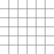 White 2x2 Matte Ceramic Mosaic