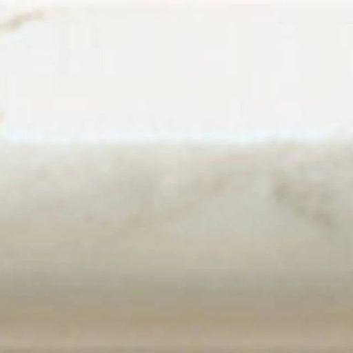 White Carrara 9/16x3/4x12 Cane Honed Marble Trim