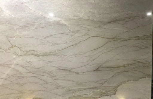 White Eve 117x77 Polished Quartzite Slab