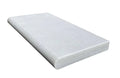 White Marble Leather (Sandblasted & Brushed) 12 x 24 x 1.25 Bullnose Coping