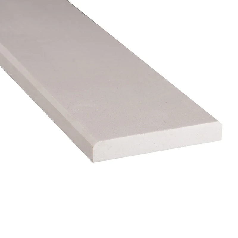 White Marble 4x36 Double Beveled Polished Trim