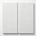 White Marble Leather (Sandblasted & Brushed) 12 x 24 x 2 Bullnose Coping 12x24 close-up