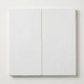 White Marble Leather (Sandblasted & Brushed) 12 x 24 x 2 Double Modern Coping 12x24 close-up