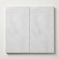 White Marble Leather (Sandblasted & Brushed) 12 x 24 x 2 Modern Coping 12x24 close-up