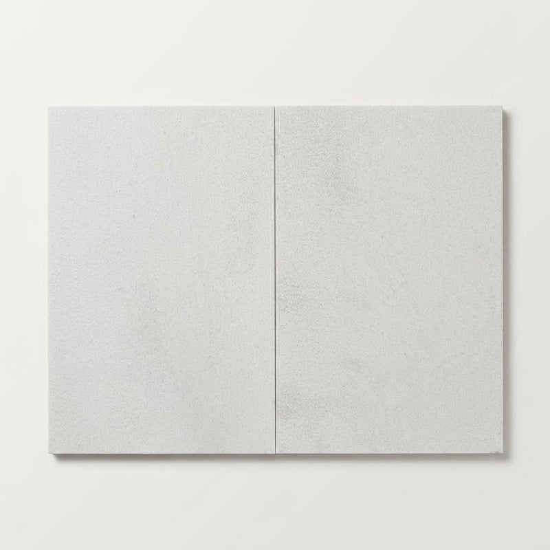 White Marble Leather (Sandblasted & Brushed) 16 x 24 x 1/2 Tile 16x24 close-up