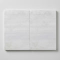 White Marble Leather (Sandblasted & Brushed) 16 x 24 x 1.25 Paver 16x24 close-up
