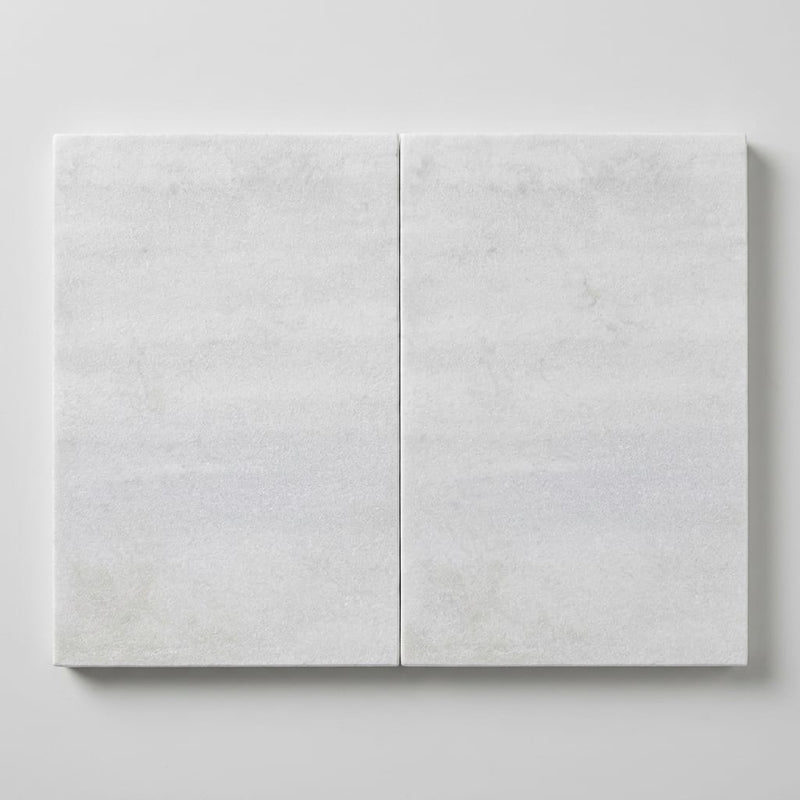 White Marble Leather (Sandblasted & Brushed) 16 x 24 x 1.25 Paver 16x24 close-up