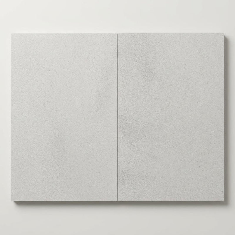 White Marble Leather (Sandblasted & Brushed) 16 x 24 x 2 Modern Coping 16x24 close-up