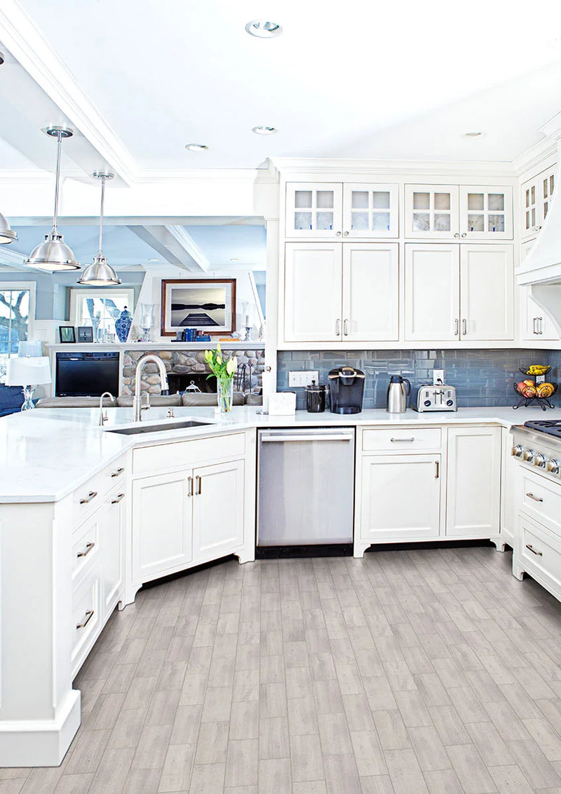 White Oak 4x12 Honed Marble Tile