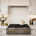 White Oak 4x12 Honed Marble Tile — Kitchen backsplash