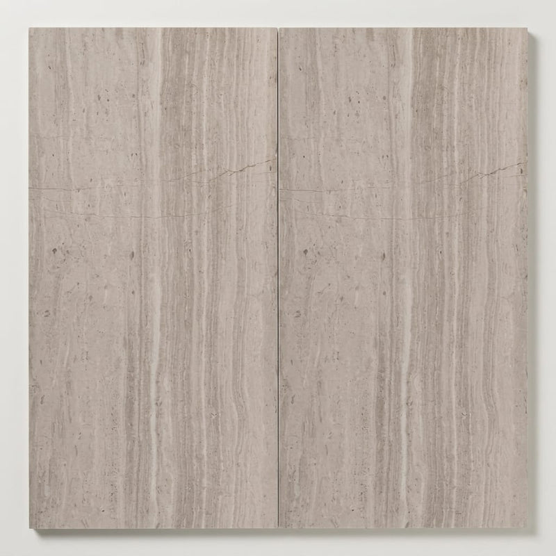White Oak Marble Tile 18x36 Honed close-up