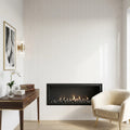 White Pearl (Turkish Botticino) (Botticino) Marble 1x3 Polished Herringbone Mosaic — Living Room accent wall