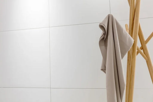 White Tile Roy White 24x24 Matte Porcelain Tile