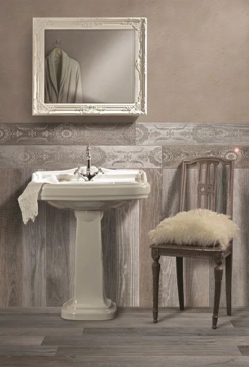 Wild Wood Grey 6x36 Plank Wood Look Porcelain Tile