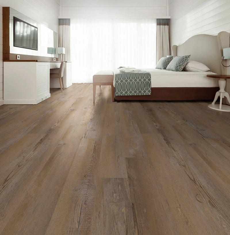 Wilmont Lime Washed Oak 7x48 Low Gloss 2.5mm-20mil Luxury Vinyl Tile Plank