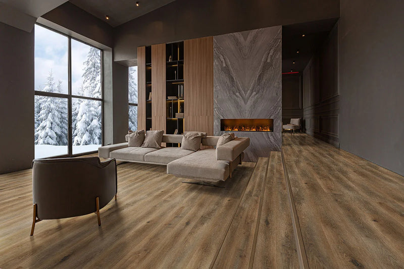 Wilmont Reclaimed Oak 7x48 Low Gloss 2.5mm-20mil Luxury Vinyl Tile Plank