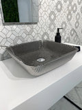Windsor Black & Light Calacatta 23.6x47.2 Porcelain Tile