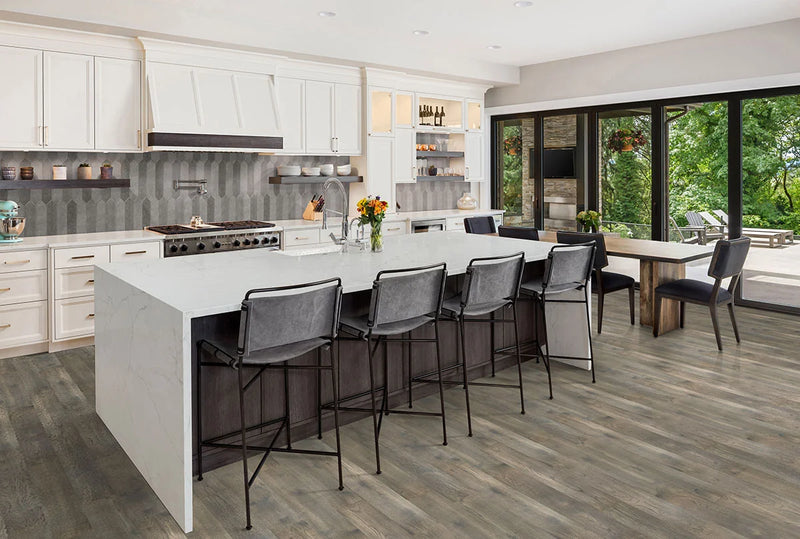 Woodhills Brook Timber Hickory 6.5x48 RL Low Gloss Hardwood Wood Look Plank