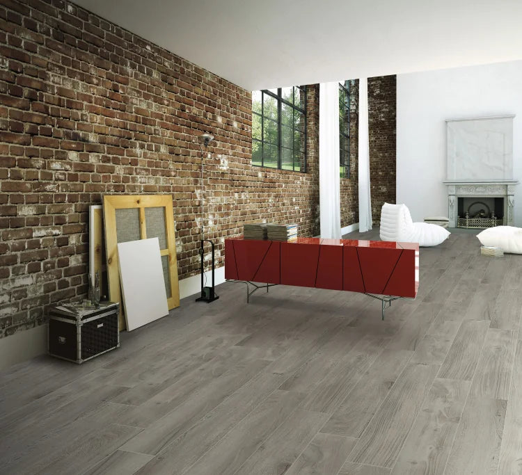 Woodlands Grey 6x40 Wood Look Porcelain Tile