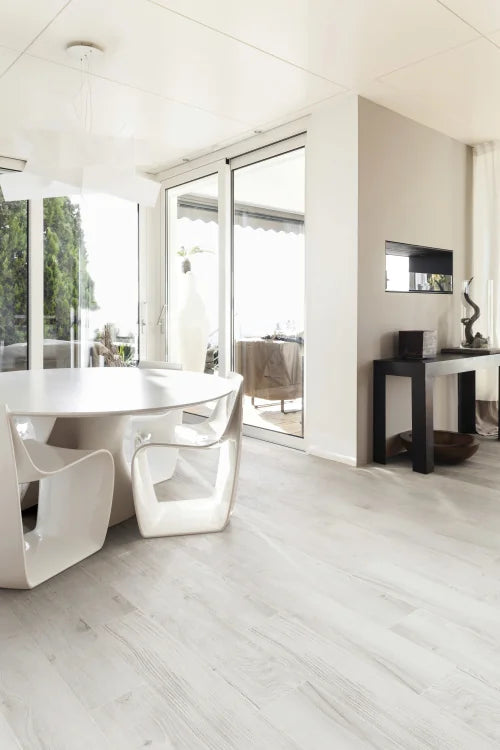 Woodlands White 6x40 Wood Look Porcelain Tile