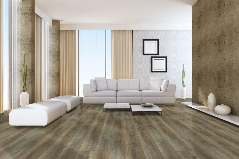 XL Ashton Maracay Brown 9x60 Low Gloss 4.4mm-6mil Luxury Vinyl Plank