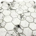 XL Fosco 2x2 Hexagon Matte Recycled Glass Mosaic
