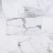XL Trecento Calacatta Legend 18x36 Low Gloss Luxury Vinyl Marble Look Tile