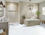 XL Trecento Calacatta Serra 18x36 Low Gloss Luxury Vinyl Marble Look Tile