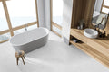 XL Trecento Carrara Avell 18x36 Low Gloss Luxury Vinyl Marble Look Tile