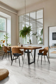 XL Trecento Quarzo Taj 18x36 Low Gloss Luxury Vinyl Stone Look Tile