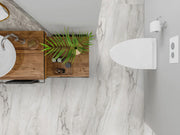 XL Trecento Quarzo Taj 18x36 Low Gloss Luxury Vinyl Stone Look Tile