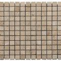 Travertine/Marble Mosaics Yellow 12x12 Natural Textured Travertine Mosaic