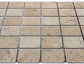 Yellow 12x12 2x2 Natural Travertine Mosaic