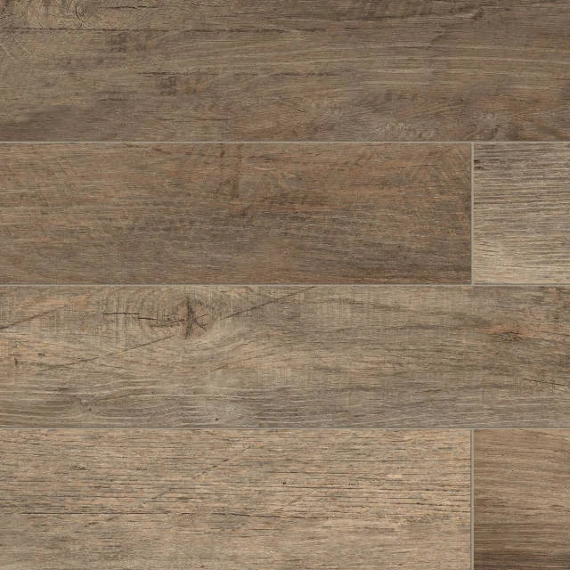 Yorkwood Brown 72x12 Matte Ceramic Field Tile