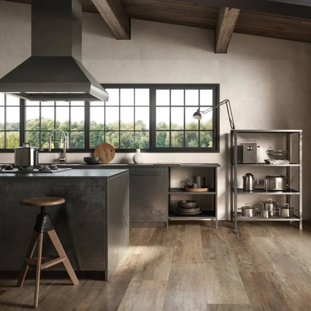 Yorkwood Brown 72x12 Matte Ceramic Field Tile