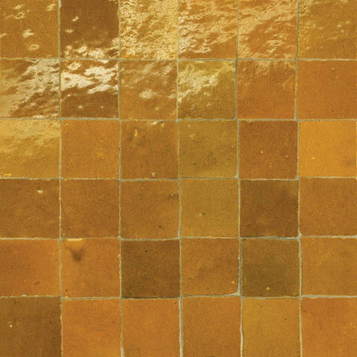 Zagora Caramel 2x2 Gloss Decorative Ceramic Mosaic