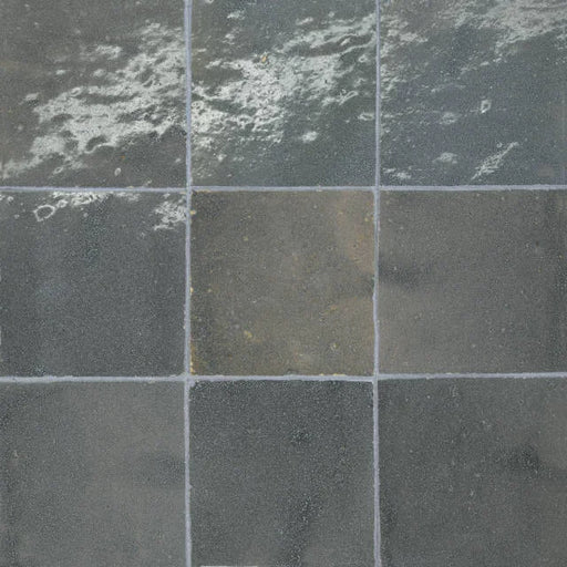 Zagora Charcoal 4x4 Gloss Marble Field Tile