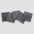 Zagora Charcoal 4x4 Gloss Marble Field Tile
