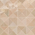 Zagora Ivoire 12x12 Triangle Gloss Ceramic Decorative Mosaic