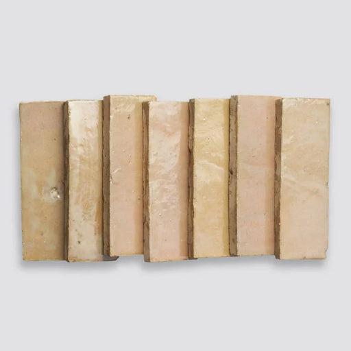 Zagora Ivoire 6x2 Gloss Decorative Ceramic Field Tile